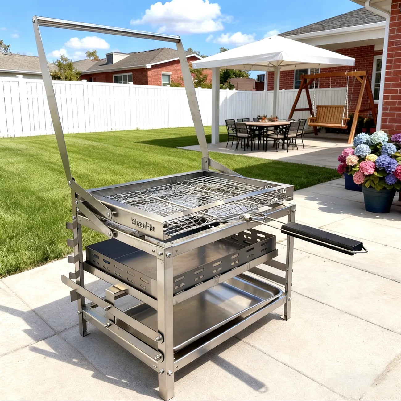 FlipForge™ Outdoor Grill